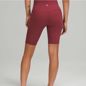 Lululemon Align Shorts, Mulled Wine biker shorts size 2
